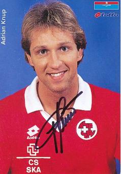 Adrian Knup   Schweiz  Fußball Autogrammkarte  original signiert 
