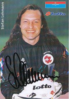 Stefan Lehmann   Schweiz  Fußball Autogrammkarte  original signiert 