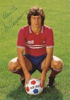 Michel Renquin   Servette Genf  Fußball Autogrammkarte original signiert 