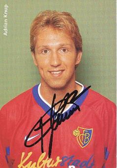 Adrian Knup   FC Basel   Fußball Autogrammkarte original signiert 