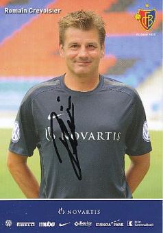 Romain Crevoisier  FC Basel   Fußball Autogrammkarte original signiert 