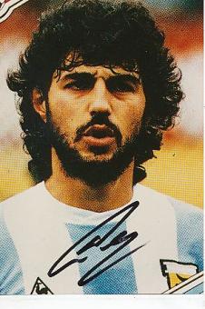 Ricardo Giusti   Argentinien Weltmeister WM 1978  Fußball  Autogramm Foto  original signiert 