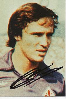 Daniel Bertoni AC Florenz &  Argentinien Weltmeister WM 1978  Fußball  Autogramm Foto  original signiert 