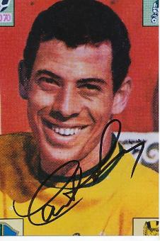 Carlos Alberto Torres † 2016 Brasilien Weltmeister WM 1970    Fußball  Autogramm Foto  original signiert 