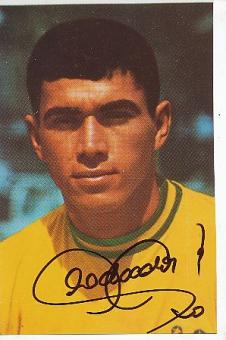 Clodoaldo Brasilien Weltmeister WM 1970  Fußball  Autogramm Foto  original signiert 