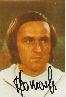 Jan Domarski  Polen WM 1974  Fußball Autogramm Foto original signiert 