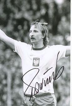 Andrzej Szarmach  Polen WM 1974  Fußball Autogramm Foto original signiert 