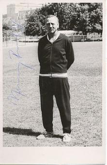 Rudolf Illovszky † 2008  Ungarn  Trainer Gold Olympia 1972  Fußball Autogrammkarte original signiert 
