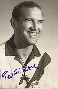 Karoly Palotai † 2018 Ungarn Schiedsrichter Legende  & Gold Olympia 1964  Fußball Autogramm Foto original signiert 