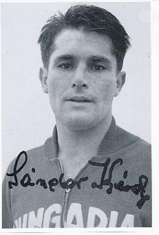 Karoly Sandor † 2014  Ungarn WM 1958  Fußball Autogramm Bild original signiert 
