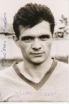 Sandor Matrai † 2002 Ungarn WM 1958  Fußball Autogramm Foto original signiert 