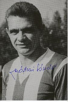 Sandor Matrai † 2002 Ungarn WM 1958  Fußball Autogramm Foto original signiert 