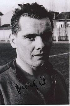 Pal Berendi † 2019  Ungarn WM 1958  Fußball Autogramm Foto original signiert 