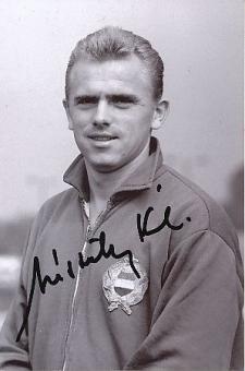 Kalman Meszöly † 2022  Ungarn WM 1962  Fußball Autogramm Foto original signiert 