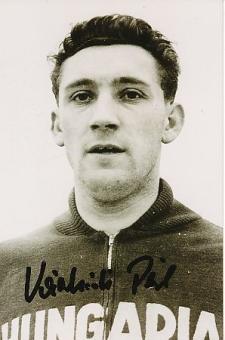 Pal Varhidi † 2015 Ungarn  WM 1954   Fußball Autogramm Foto original signiert 