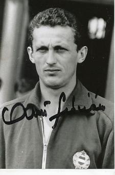Florian Albert † 2011 Ungarn WM 1962   Fußball Autogramm Foto original signiert 