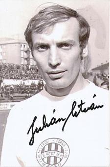 Istvan Juhasz   Ungarn  Gold Olympia 1968   Fußball Autogramm Foto original signiert 