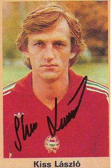 Laszlo Kiss Ungarn WM 1982   Fußball Autogramm Foto original signiert 
