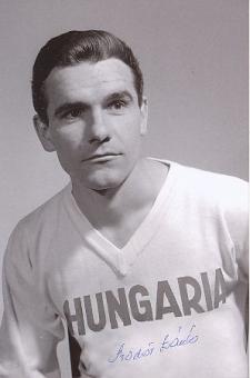 Laszlo Bödör  Ungarn WM 1962   Fußball Autogramm Foto original signiert 