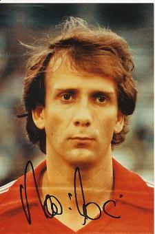 Tibor Nyilasi  Ungarn WM 1982   Fußball Autogramm Foto original signiert 