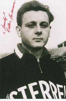 Walter „Bandy“ Kollmann † 2017  Österreich WM 1954   Fußball Autogramm Foto original signiert 