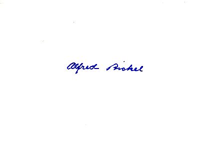 Alfred "Fredy" Bickel † 1999 Schweiz WM 1938  Fußball Autogramm Karte  original signiert 