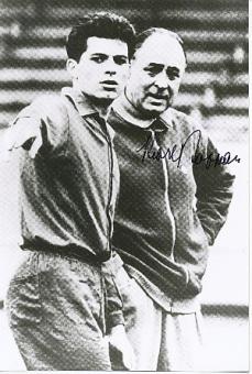 Karl Rappan † 1995 Schweiz Trainer  WM 1938   Schweiz   Fußball Autogramm Foto  original signiert 