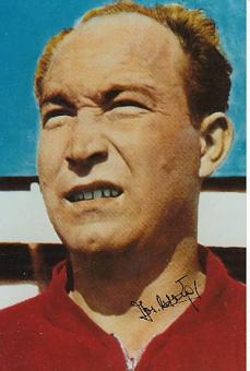 Josef Hügi † 1995  Schweiz WM 1954  Fußball Autogramm Foto  original signiert 