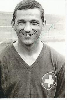 Karl Elsener † 2010 Schweiz WM 1966  Fußball Autogramm Foto  original signiert 