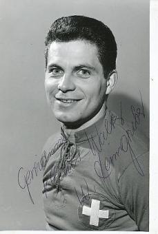 Werner Leimgruber   Schweiz WM 1966  Fußball Autogramm Foto  original signiert 