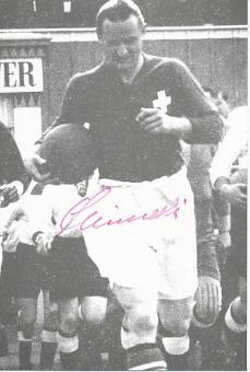 Severino Minelli † 1994  Schweiz WM 1934  Fußball Autogramm Foto  original signiert 