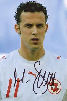 Marco Streller  Schweiz  Fußball Autogramm Foto  original signiert 