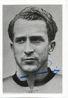 Werner Liebrich † 1995  DFB Weltmeister WM 1954  Fußball Autogramm Foto original signiert 