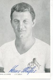 Hans Schäfer † 2017  DFB Weltmeister WM 1954 & FC Köln  Fußball Autogrammkarte  original signiert 