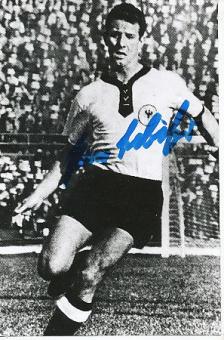 Hans Schäfer † 2017 DFB Weltmeister WM 1954   Fußball Autogramm Foto original signiert 