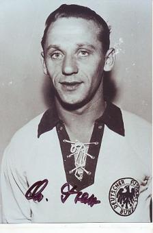 Alfred Pfaff † 2008 DFB Weltmeister WM 1954  Fußball Autogramm Foto original signiert 
