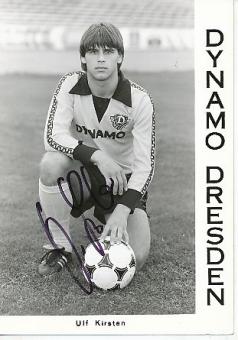 Ulf Kirsten  Dynamo Dresden  Fußball Autogrammkarte  original signiert 