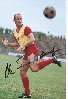 Otto Fräßdorf  DDR   Fußball Autogramm  Foto original signiert 