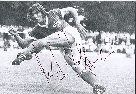 Martin Hoffmann  DDR WM 1974  Fußball Autogrammkarte  original signiert 