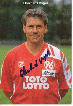 Eberhard Vogel  Hannover 96   Fußball Autogrammkarte  original signiert 