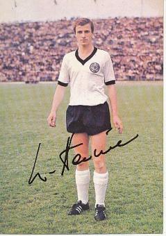 Willi Neuberger   DFB   WM 1970 Bergmann Fußball 10 x 15 cm Autogrammkarte original signiert 