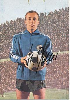 Horst Wolter   DFB   WM 1970 Bergmann Fußball 10 x 15 cm Autogrammkarte original signiert 