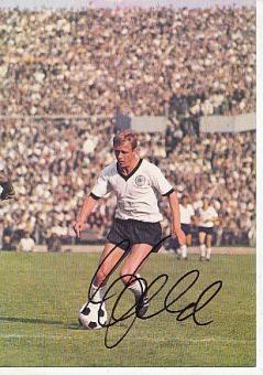 Siggi Held   DFB   WM 1970 Bergmann Fußball 10 x 15 cm Autogrammkarte original signiert 