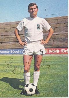 Ludwig "Luggi" Müller † 2021   Borussia Mönchengladbach &  DFB  WM 1970 Bergmann Fußball 10 x 15 cm Autogrammkarte original signiert 
