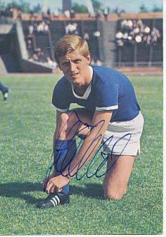 Klaus Fichtel  FC Schalke 04   &  DFB  WM 1970 Bergmann Fußball 10 x 15 cm Autogrammkarte original signiert 