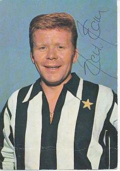 Helmut Haller † 2012   Juventus Turin   &  DFB  WM 1970 Bergmann Fußball 10 x 15 cm Autogrammkarte original signiert 