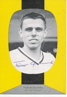 Friedhelm Konietzka † 2012  Borussia Dortmund   Fußball Autogrammkarte original signiert 