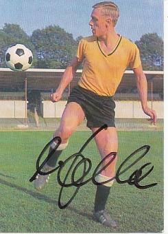 Siggi Held   BVB Borussia Dortmund  Aral Bergmann Fußball Autogrammkarte original signiert 