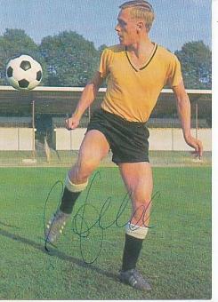 Siggi Held   BVB Borussia Dortmund  Aral Bergmann Fußball Autogrammkarte original signiert 