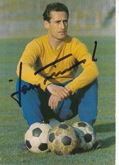Hans Tilkowski † 2020   Borussia Dortmund  & DFB  Aral Bergmann Fußball Autogrammkarte original signiert 